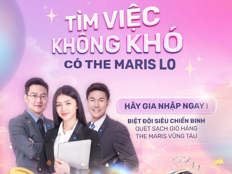 [HCM] TUYỂN DỤNG CHUYÊN VIÊN TƯ VẤN BẤT ĐỘNG SẢN - THE MARIS VŨNG TÀU