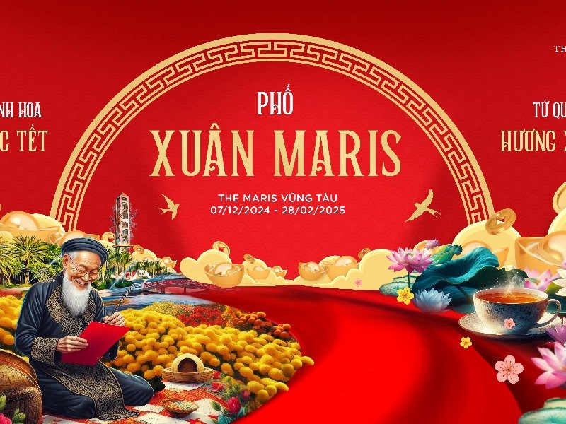 PHỐ XUÂN MARIS | TINH HOA SẮC TẾT – TỨ QUÝ HƯƠNG XUÂN