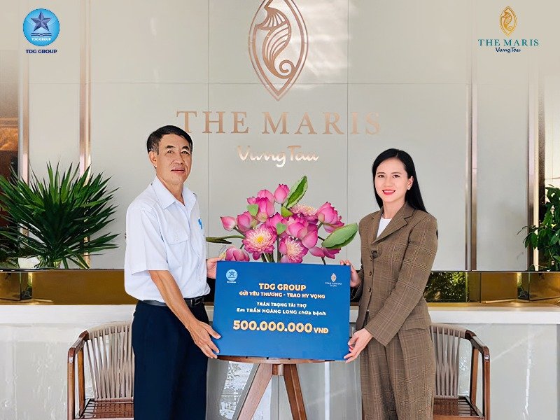 TDG Group đồng hành cùng em Trần Hoàng Long, sẻ chia hy vọng sống