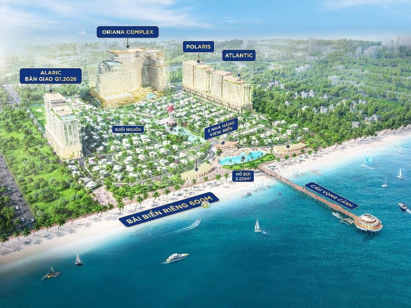 ORIANA COMPLEX - Toả sáng 1 biểu tượng - Kiệt tác dấu ấn Signature tại The Maris Vũng Tàu